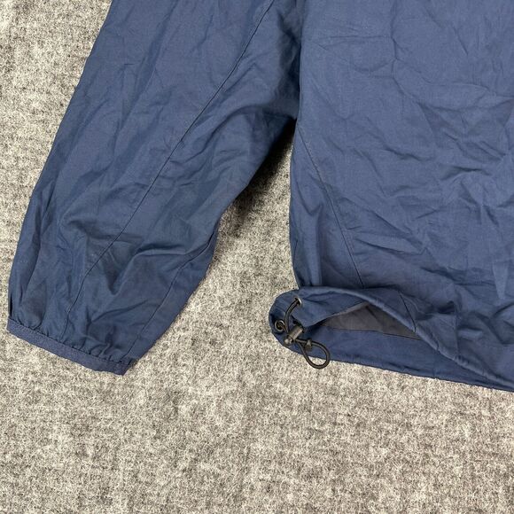Golf Windbreaker Mens Medium Blue‎  Activewear Top 1/2 Zip Outerwear Clubhouse - Picture 4 of 12